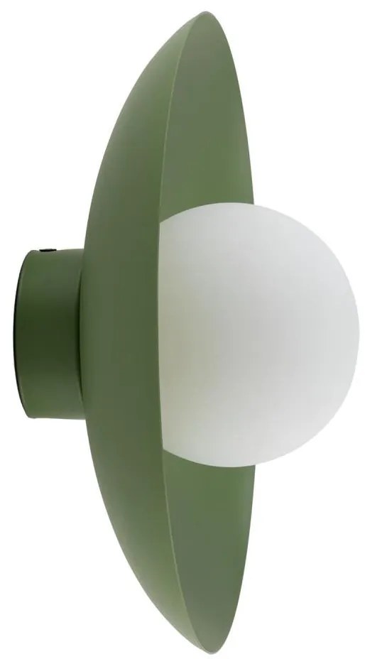 Applique SLATE 1xG9/8W/230V diametro 28 cm verde