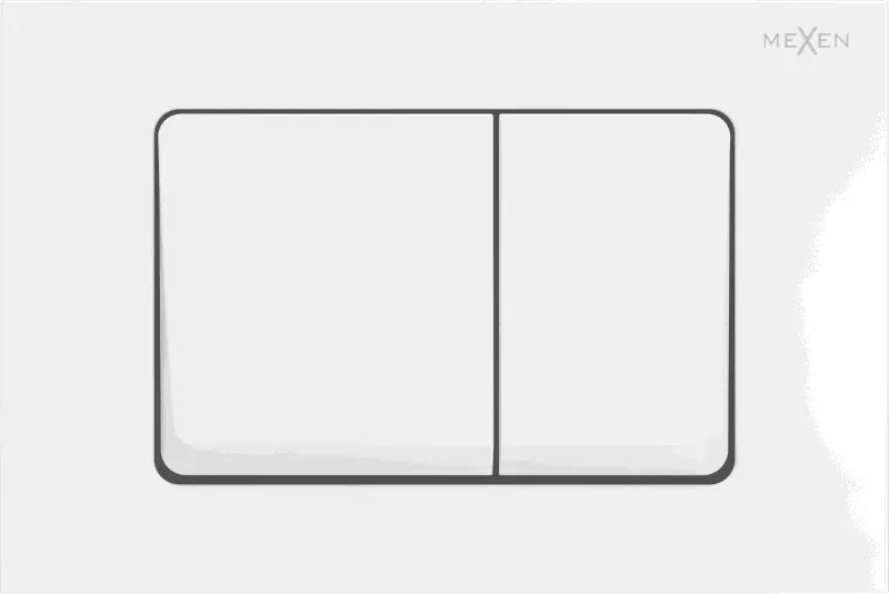 Mexen Fenix 10 XS pulsante di scarico, bianco opaco - 601020