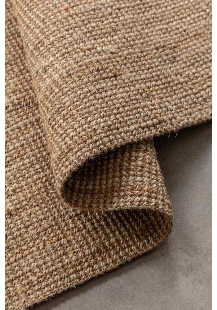 Tappeto di colore naturale in iuta 120x170 cm Bouclé – Hanse Home