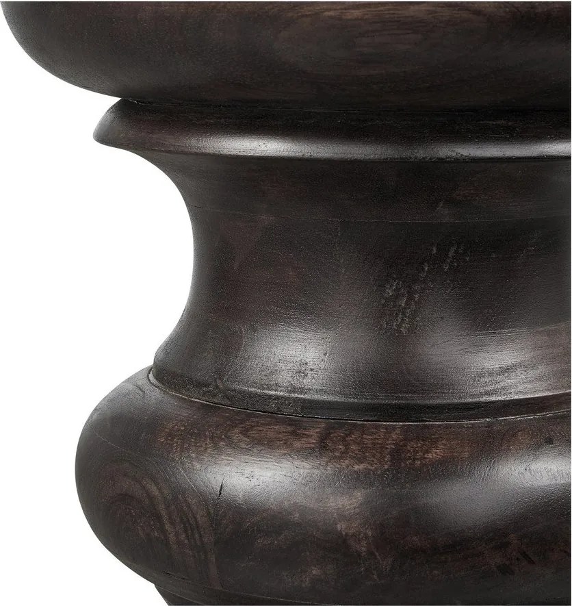 Tavolino rotondo in mango massiccio ø 30 cm Jonah – WOOOD