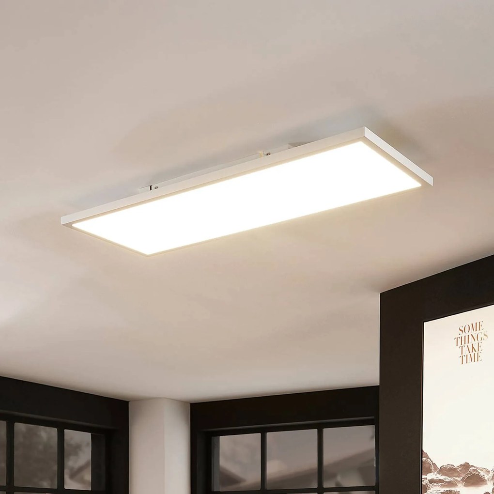 Pannello LED Arcchio Brenda, 80 cm, bianco, CCT, telecomando