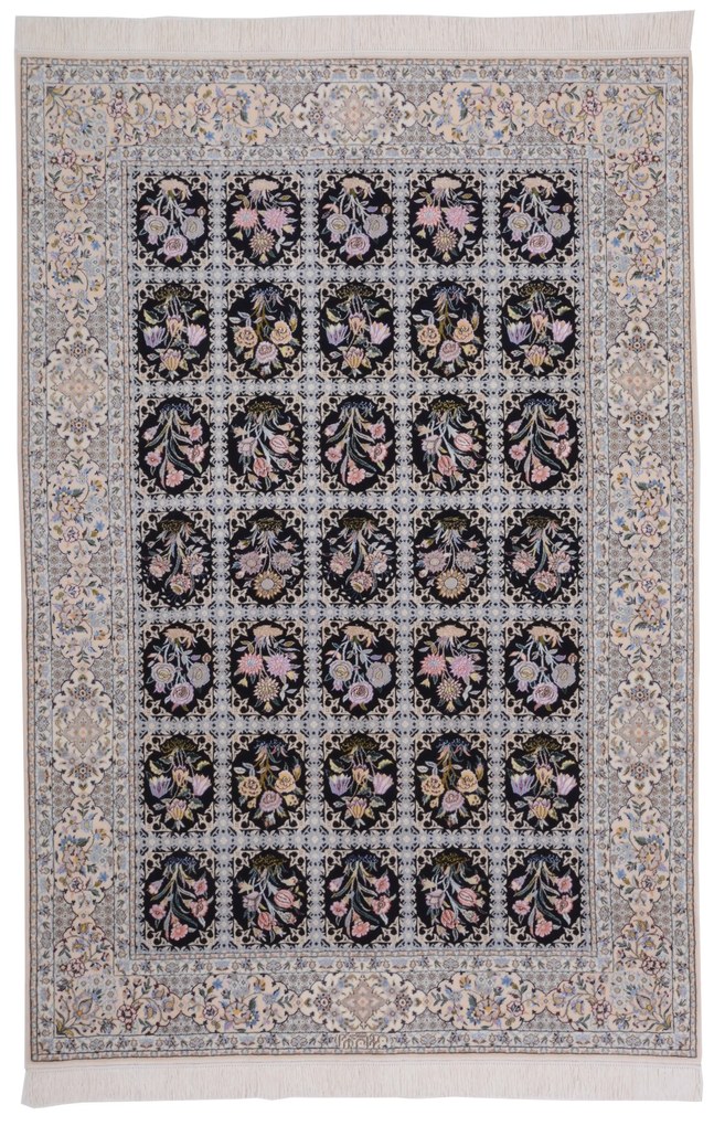 Nain Tappeto 160 x 240 (Iran) Annodato A Mano