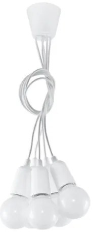 Lampadario a sospensione con filo DIEGO 5xE27/60W/230V