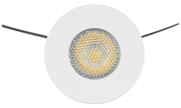 Faretto Segnapasso LED 3W IP44 Bianco 25° 220V Colore Bianco Naturale 4.000K
