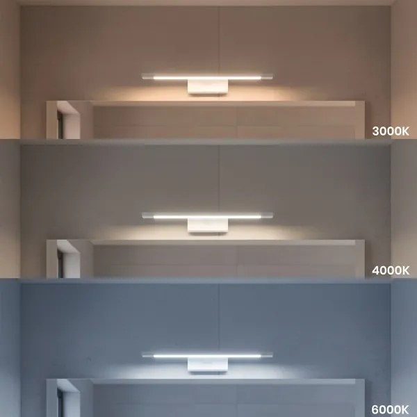 Illuminazione a LED per specchio da bagno KLIMT LED/8W/230V 3000/4000/6000K 40 cm IP44 bianco