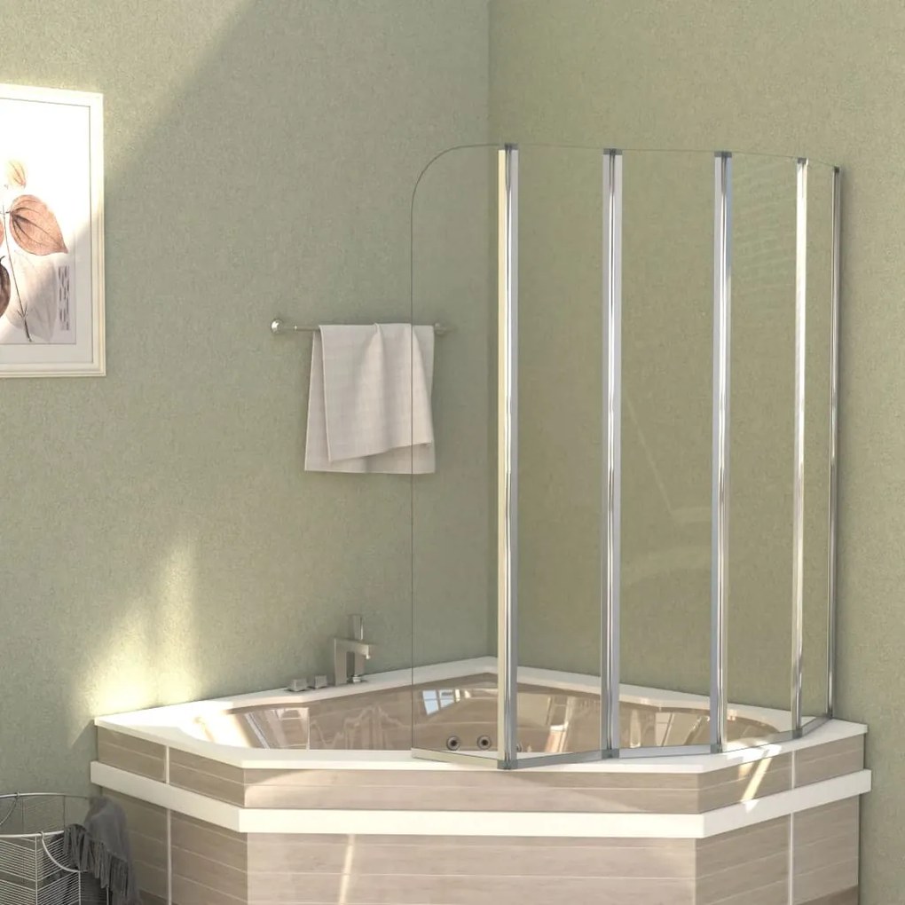 Cabina Da Bagno 120x140 Cm İn Vetro Temperato /