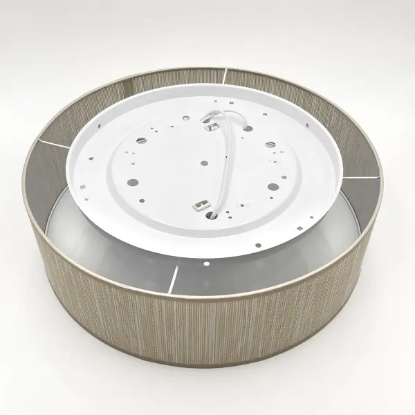 Plafoniera SIRJA 2xE27/15W/230V Ø 45 cm beige