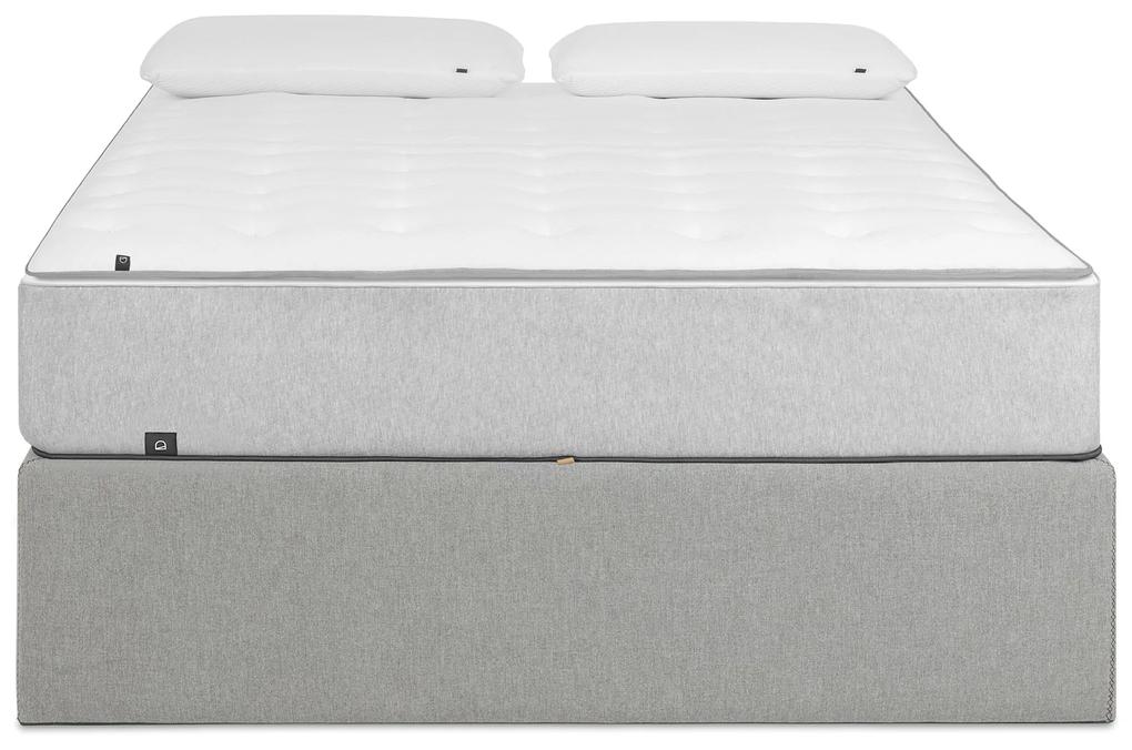 Kave Home - Base letto con contenitore Matters grigio per materasso da 90 x 190 cm