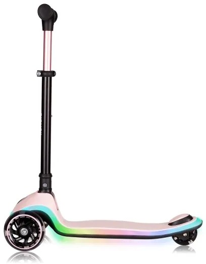 Lionelo - Monopattino per bambini MEY 3xAAA Pink Rose