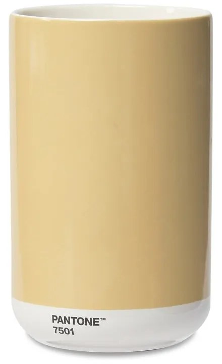 Vaso in ceramica beige Cream 7501 - Pantone