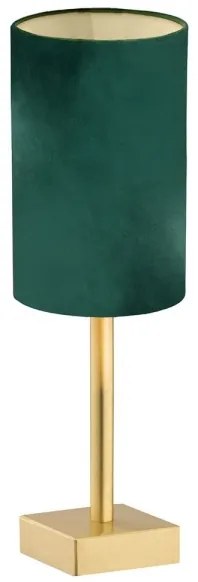 Argon 8108 - Lampada da tavolo ABRUZZO 1xE14/7W/230V ottone/verde