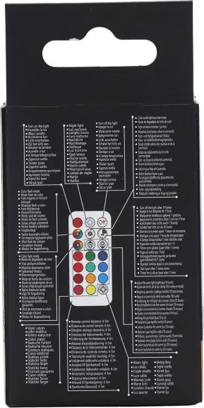 Aigostar - Lampadina LED RGBW dimmerabile GU10/6W/230V 3000K + telecomando