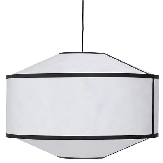 New Works - Kite 2B Lampada a Sospensione Ø65 Bianco/Nero New Works