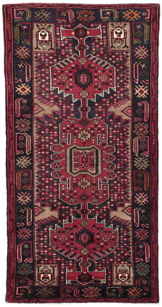 Tappeto persiano 110 x 210 (Iran) Annodato A Mano