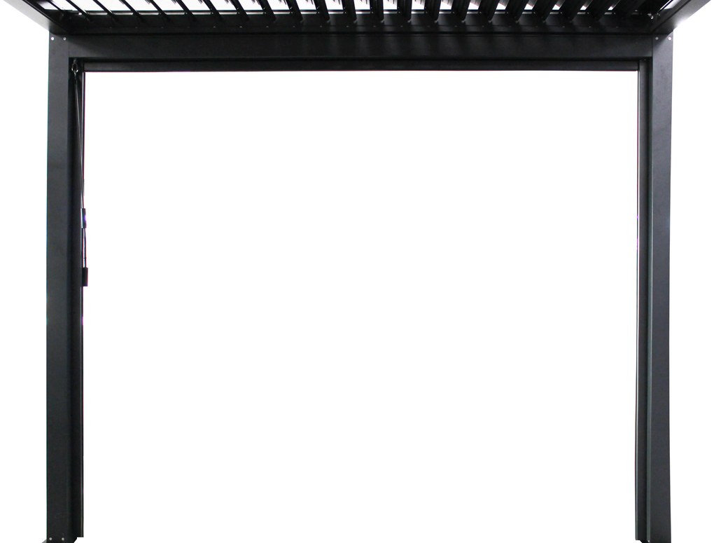 Laterale in PVC per lato da 3 m pergola bioclimatica