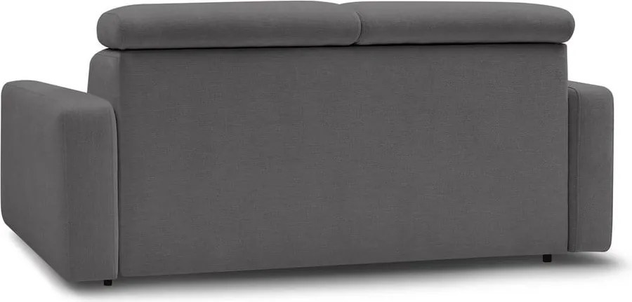 Divano in grigio scuro allungabile 195 cm Monaco – Bobochic Paris