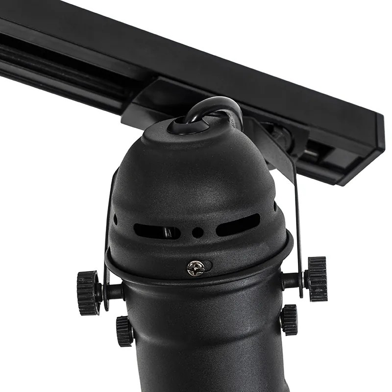 Sistema a binario intelligente nero 3 luci incl. Wi-Fi GU10 - Movie