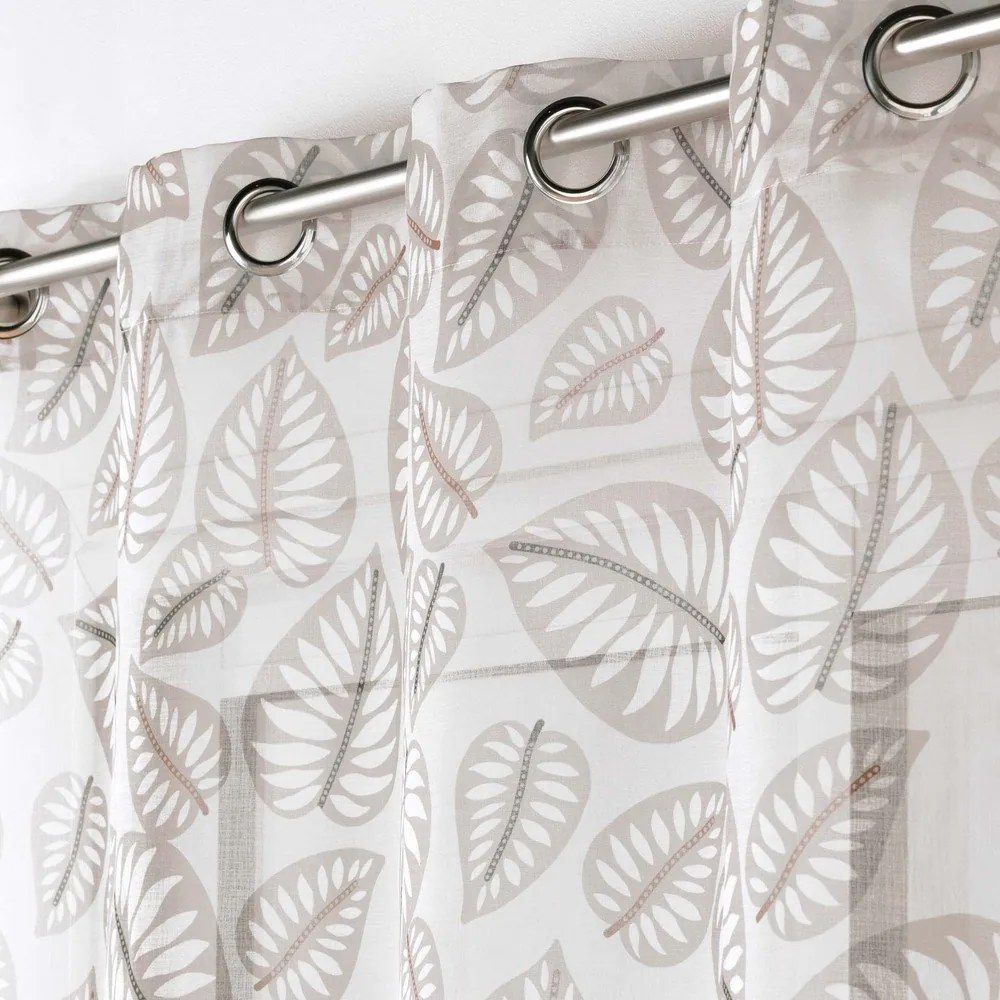 Tenda in voile beige 140x240 cm Alma - douceur d'intérieur