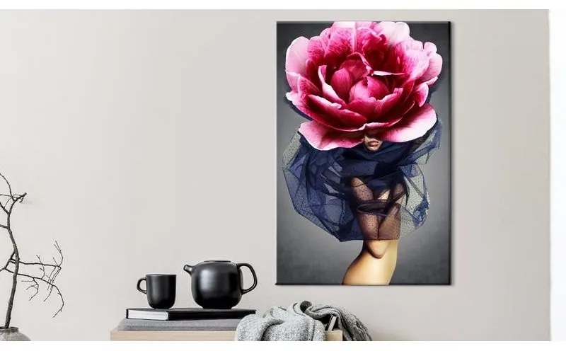 Quadro  Flower Girl (1 Part) Vertical  Larghezza x Altezza Home decor 40x60