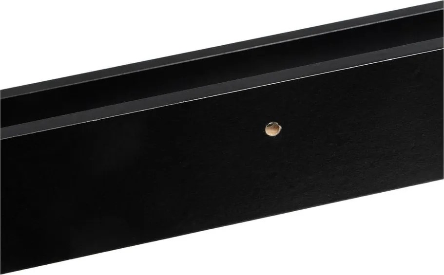 Mensola nera per quadri 100 cm - Casa Selección