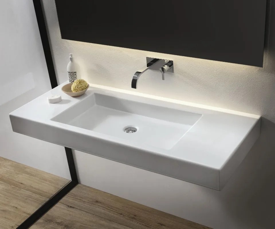 Cult Lavabo 120x50 Bianco Lucido