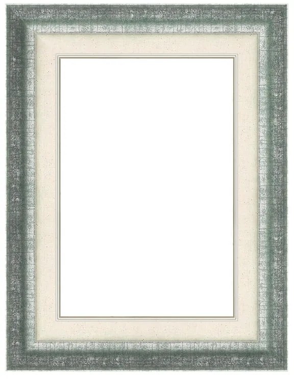 Cornice Tamara verde opaco per foto da 40x60 cm