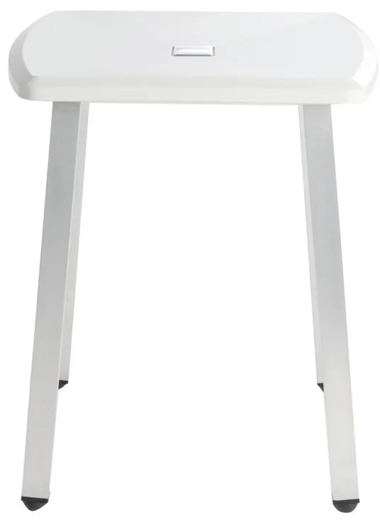 Sgabello Pgug27jds30w1 in abs bianco