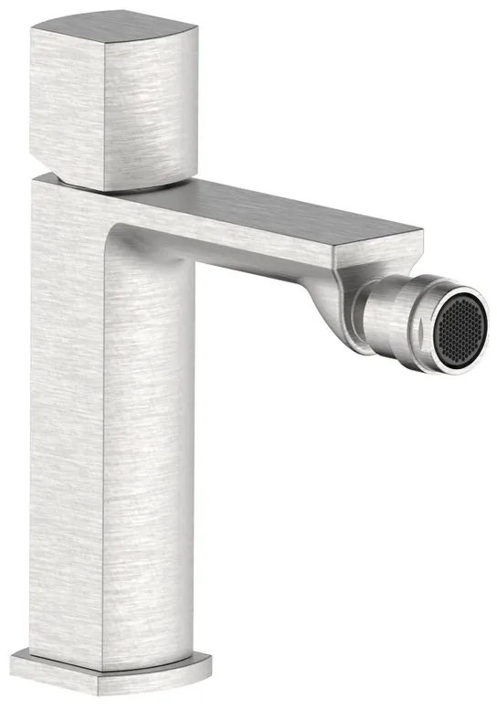 Rubinetto per bidet Coral AQUASANIT grigio spazzolato opaco