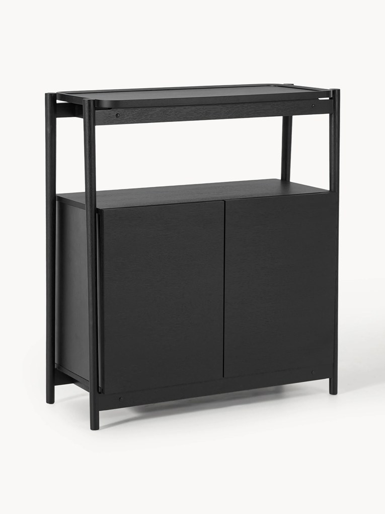 Credenza alta in legno Libby