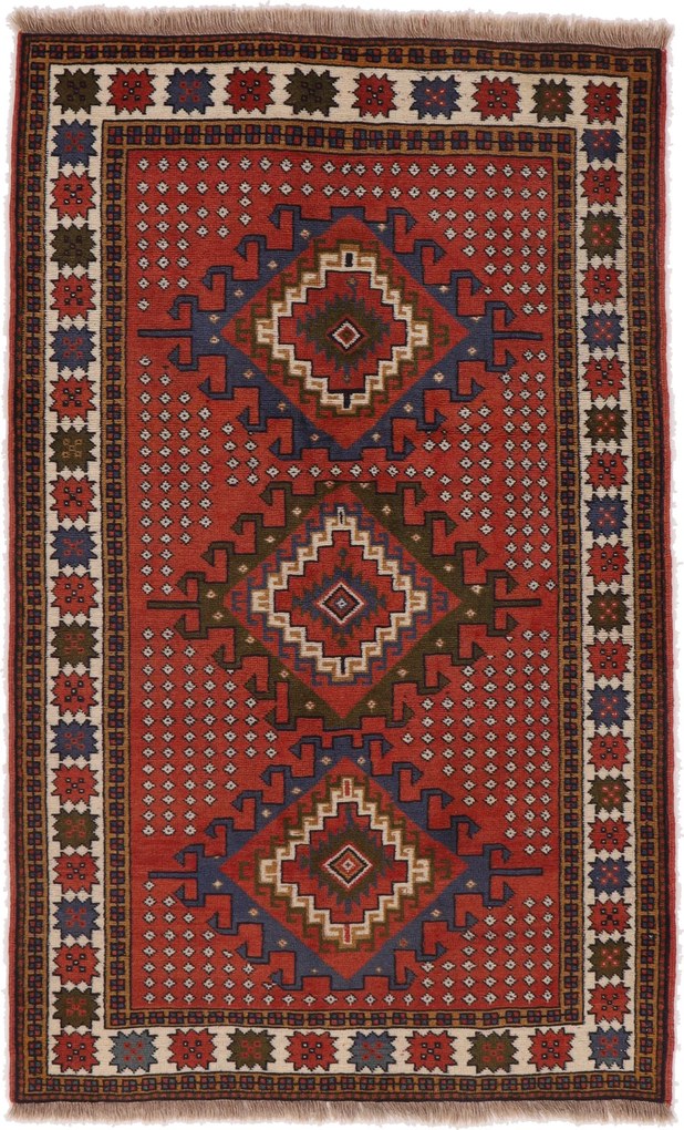 Tappeto 190x120 (Iran) Annodato A Mano