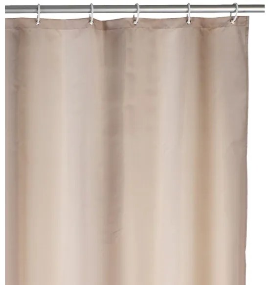 WENKO 20045100 - Tenda da doccia 180x200 cm beige