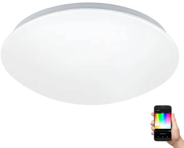 Eglo 32589 - Plafoniera LED RGB GIRON-C LED/17W/230V