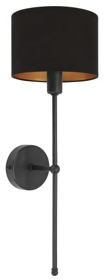 Lampada da parete MADELA 1xE14/40W/230V nera