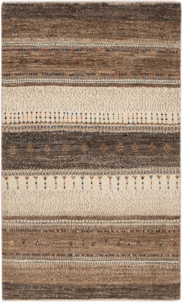 Loribaft Tappeto persiano 80 x 140 Beige (Iran) Annodato A Mano