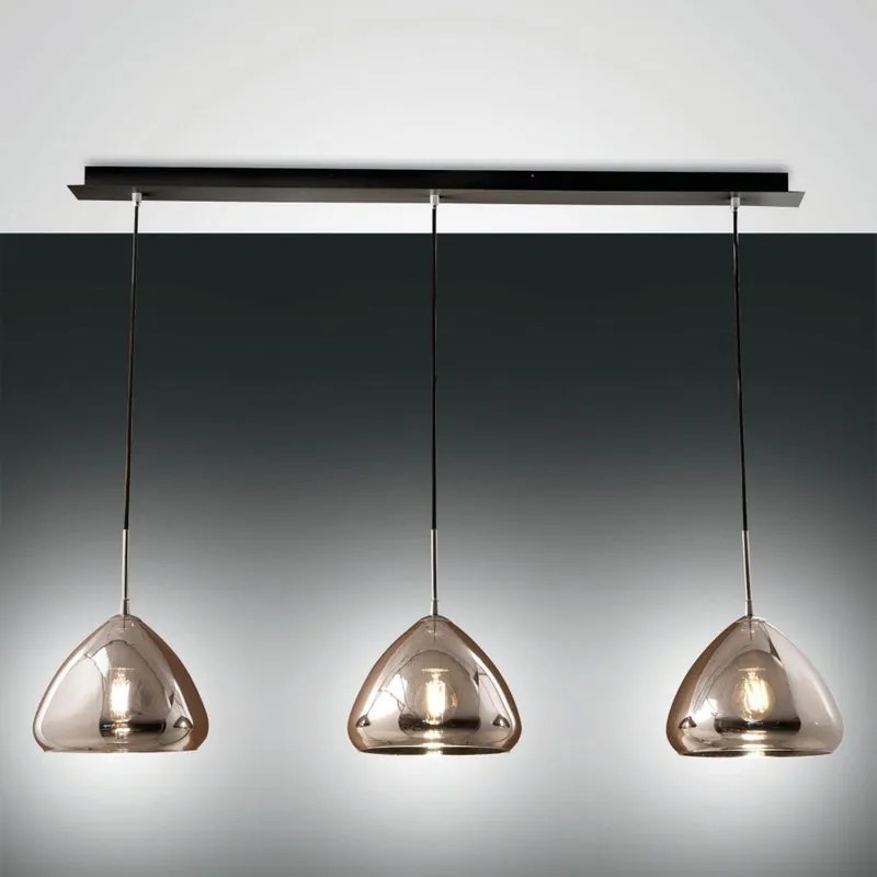 Lampadario Glamour Glow 3x E27 LA MIA LUCE