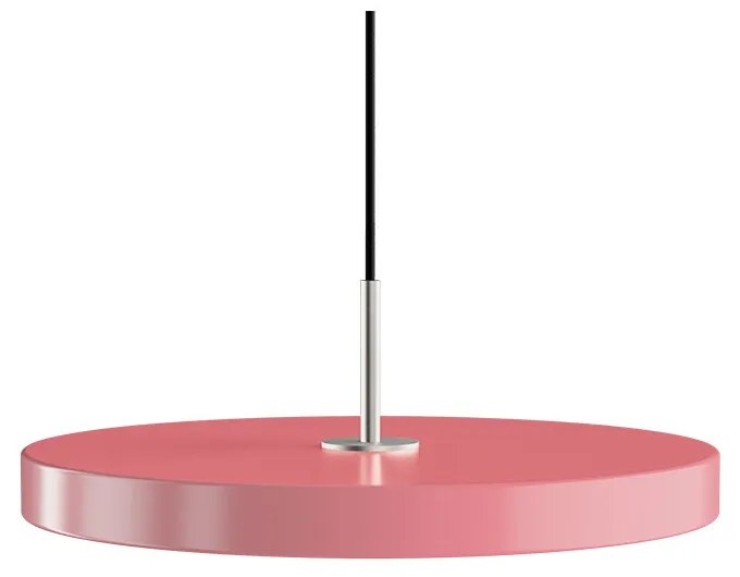 UMAGE - Asteria Plus Lampada a Sospensione Medium Nuance Rose/Acciaio Top UMAGE