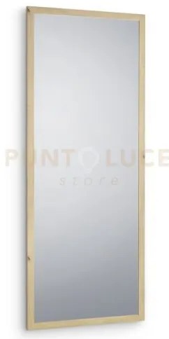 Thea specchio da parete con cornice liscia con ganci x installazion...