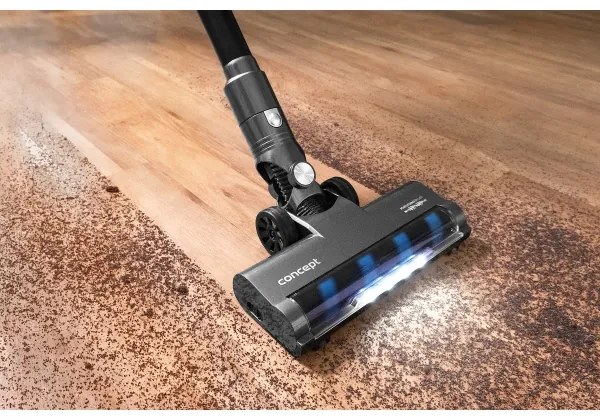 Concept VP6040 -Aspirapolvere manuale a bastone 2in1 ICONIC ANIMAL 200W/22,2V 2200 mAh blu