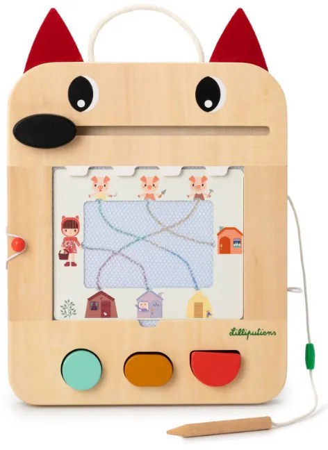 Lilliputiens - Lavagna magica - Lupo Louis