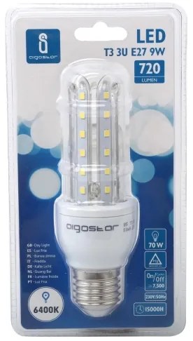 Lampadina LED E27/9W/230V 6500K - Aigostar