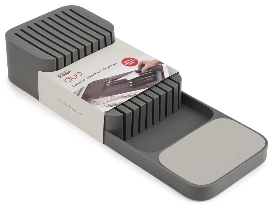Organizer per coltelli in plastica Duo – Joseph Joseph