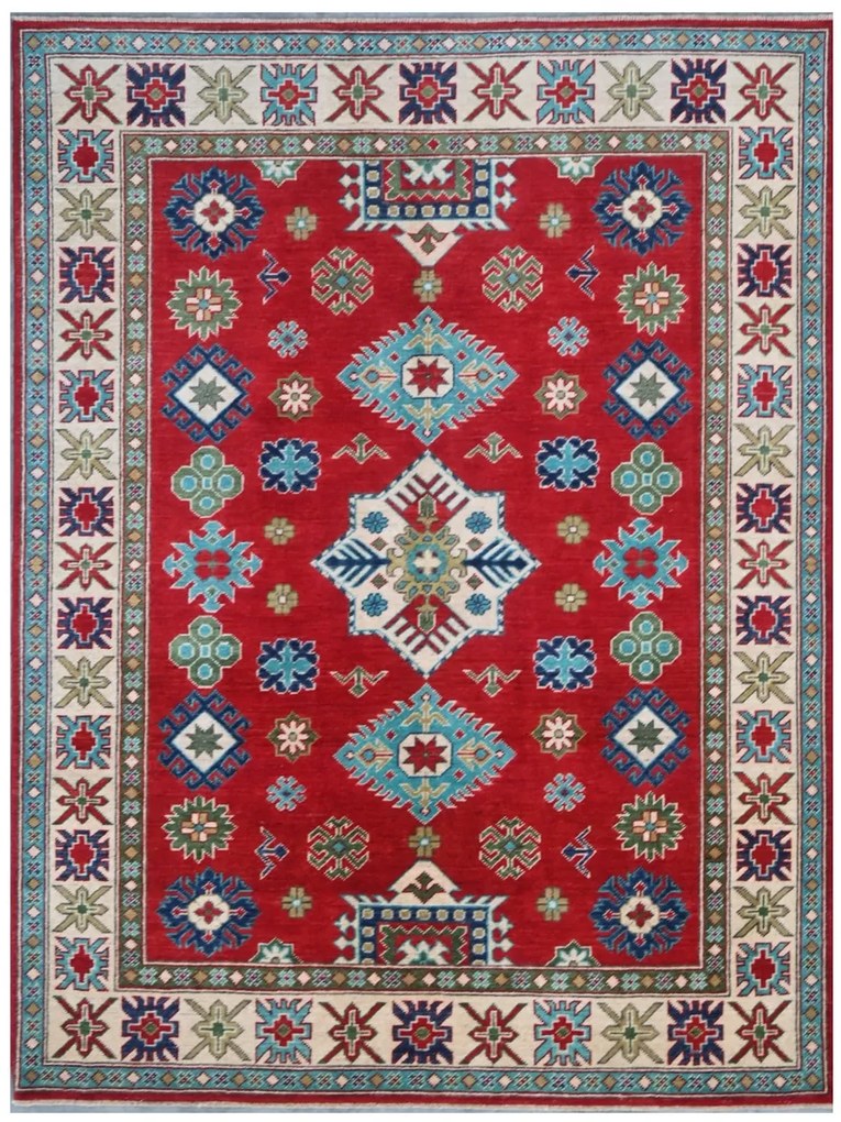 Kazak Tappeto orientale 200x150 (Pakistan) Annodato A Mano