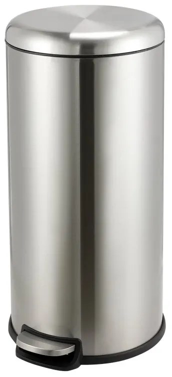 Pattumiera Casual DELINIA a pedale argento 28 L
