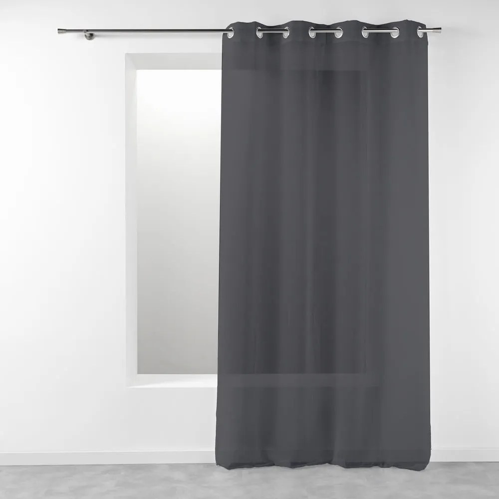 Tenda sottile color antracite 140x280 cm Telma – douceur d'intérieur