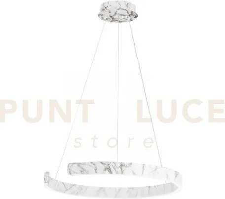 Lampadario a sospensione led navel marmo 30w 3900lm cct 3000 4000 6...