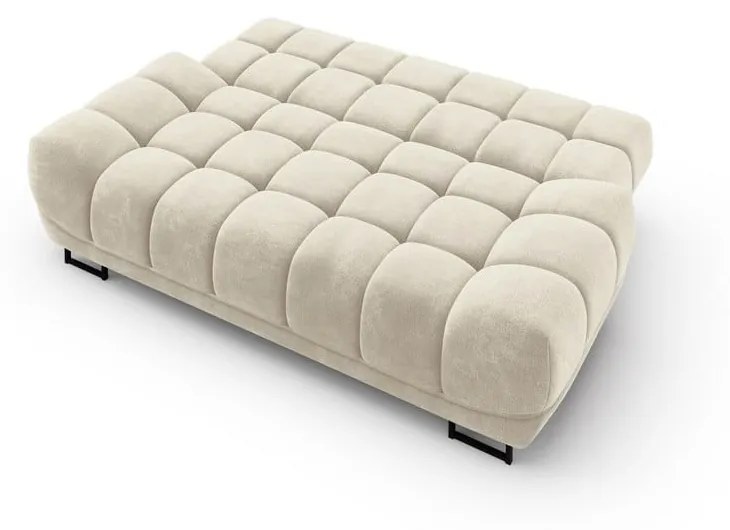 Divano letto a tre posti beige con rivestimento in velluto Cirrus - Windsor &amp; Co Sofas