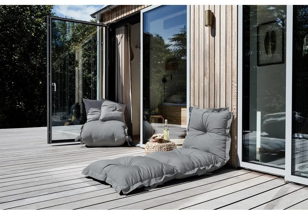 OUT™ Sit&amp;Sleep Futon variabile per esterni grigio scuro Out Sit &amp; Sleep - Karup Design