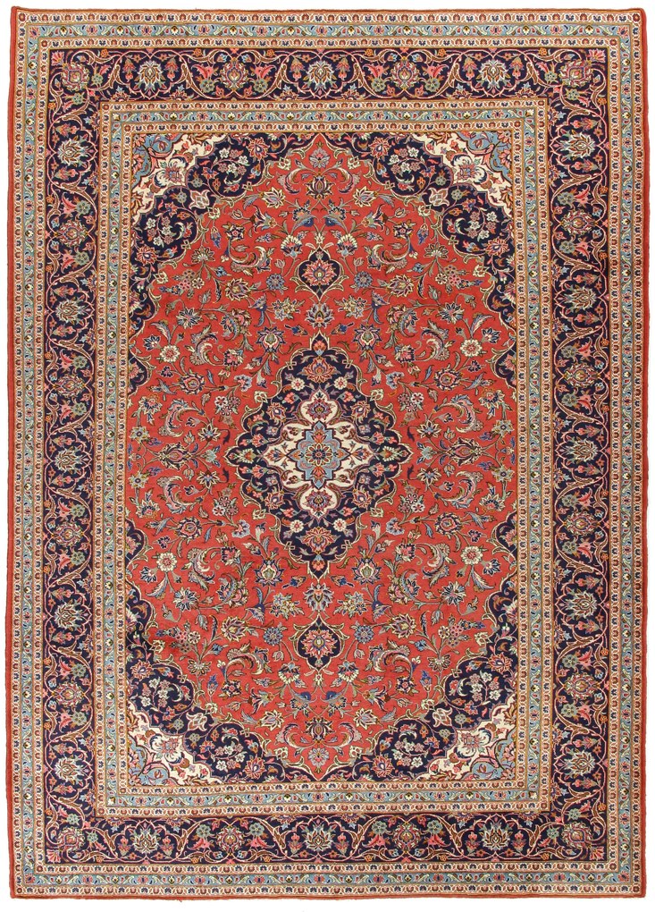 Kashan Tappeto persiano 250 x 350 (Iran) Annodato A Mano