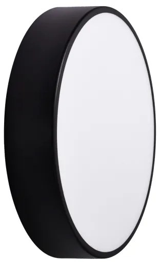 Brilagi - Plafoniera con sensore CLARE 3xE27/24W/230V diametro 40 cm nero