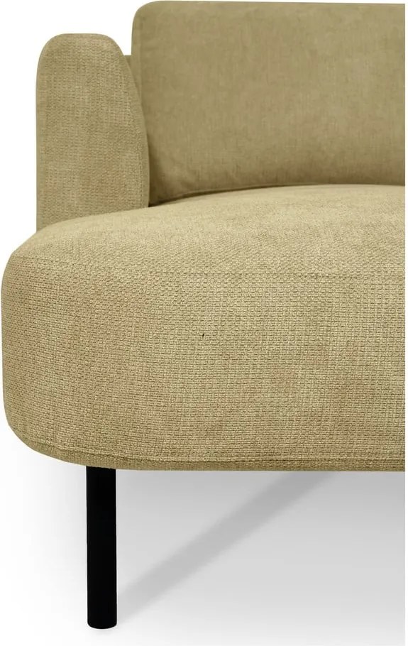 Divano angolare giallo ocra (angolo destro/"U") Hero - Scandic